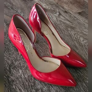 Jessica Simpson Red Pumps